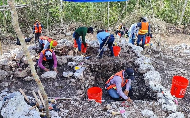 83 albarradas prehispánicas hallaron especialistas en Quintana Roo