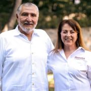 Adán Augusto López se suma a la campaña de Margarita González, candidata a la gubernatura de Morelos