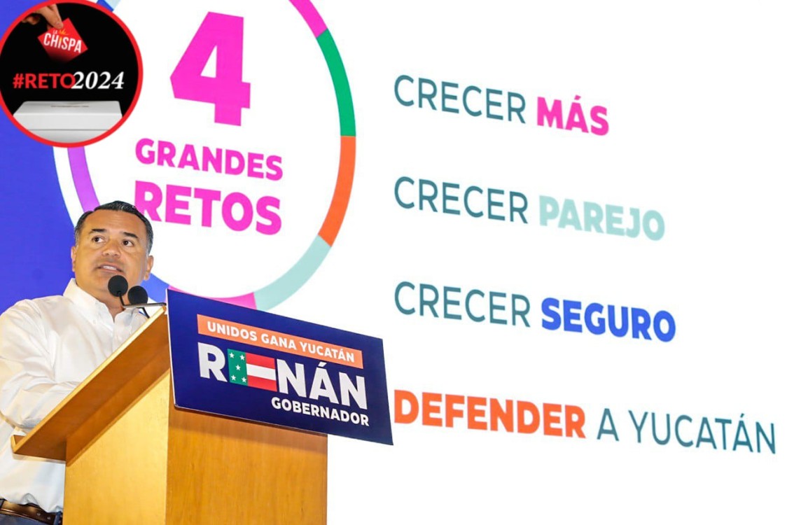 Renán Barrera presenta la Agenda de Gobierno 2024-2030: gana Yucatán y ganas tú!