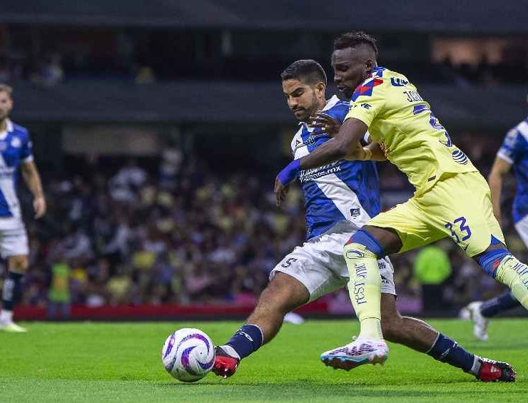 América logra venir de atrás para ganarle a Puebla,2-1