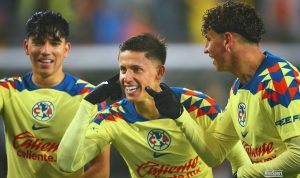 América ganó, goleo y gustó cuatro a cero a New England Revolution, en la ida de los cuartos de final de la CONCACAF Champions Cup.