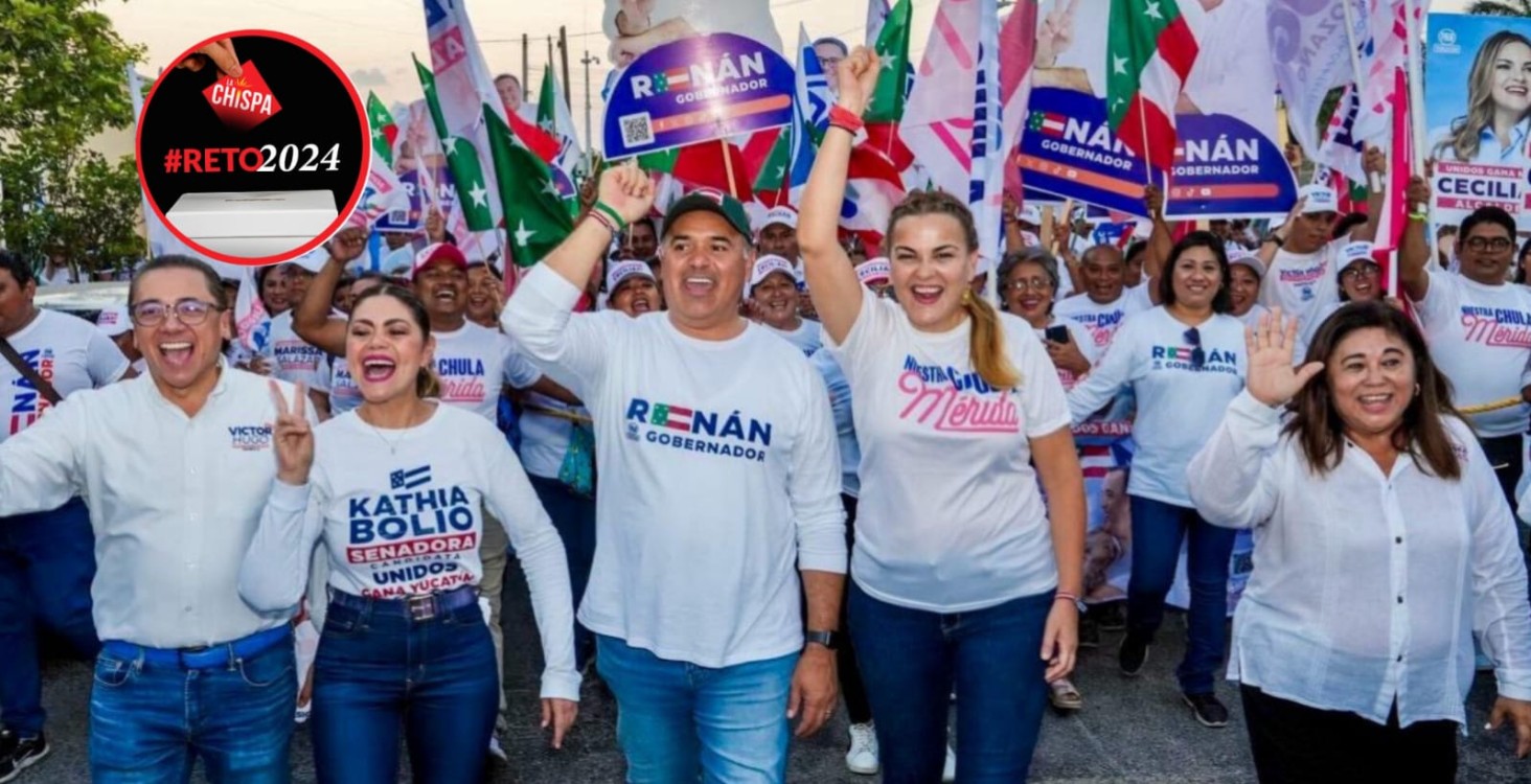 Cerca de cerrar el primer mes de campaña, Cecilia Patrón Laviada, candidata del PAN, PRI y Nueva Alianza, se coloca en el primer lugar de las encuestas