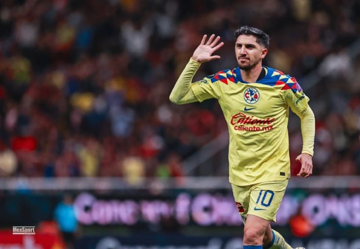 América aplastó al Toluca cinco goles a uno y es nuevo líder general