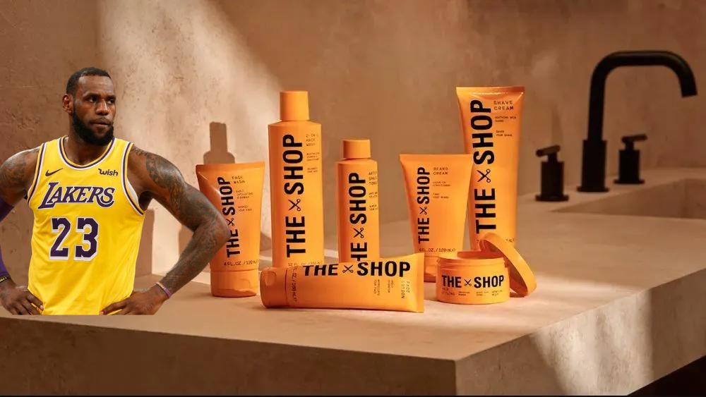LeBron James saca productos para la piel