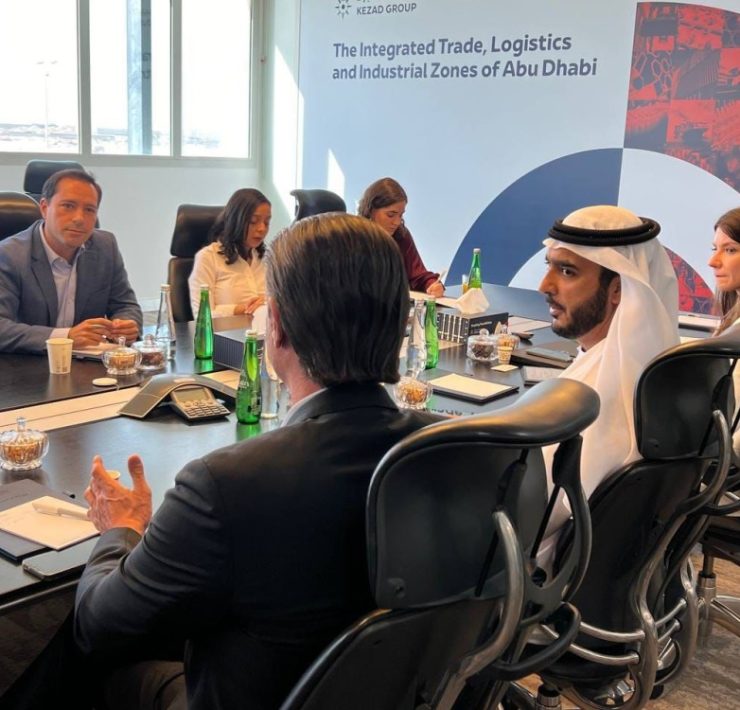 El Gobernador Mauricio Vila Dosal visita los Emiratos Árabes Unidos para promocionar el desarrollo de Yucatán