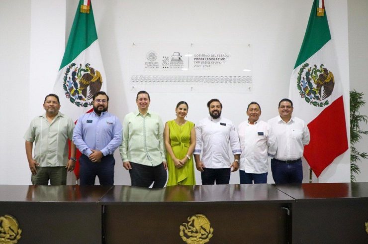 Federación Gastronómica de Yucatán se reúne con Comisión de Turismo del Congreso del Estado