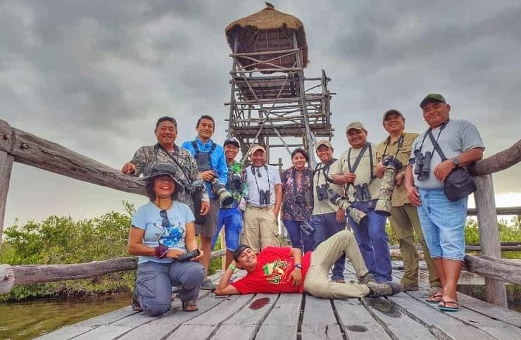 Fundación de parque y museos de Cozumel recibió a observadores de aves de la península