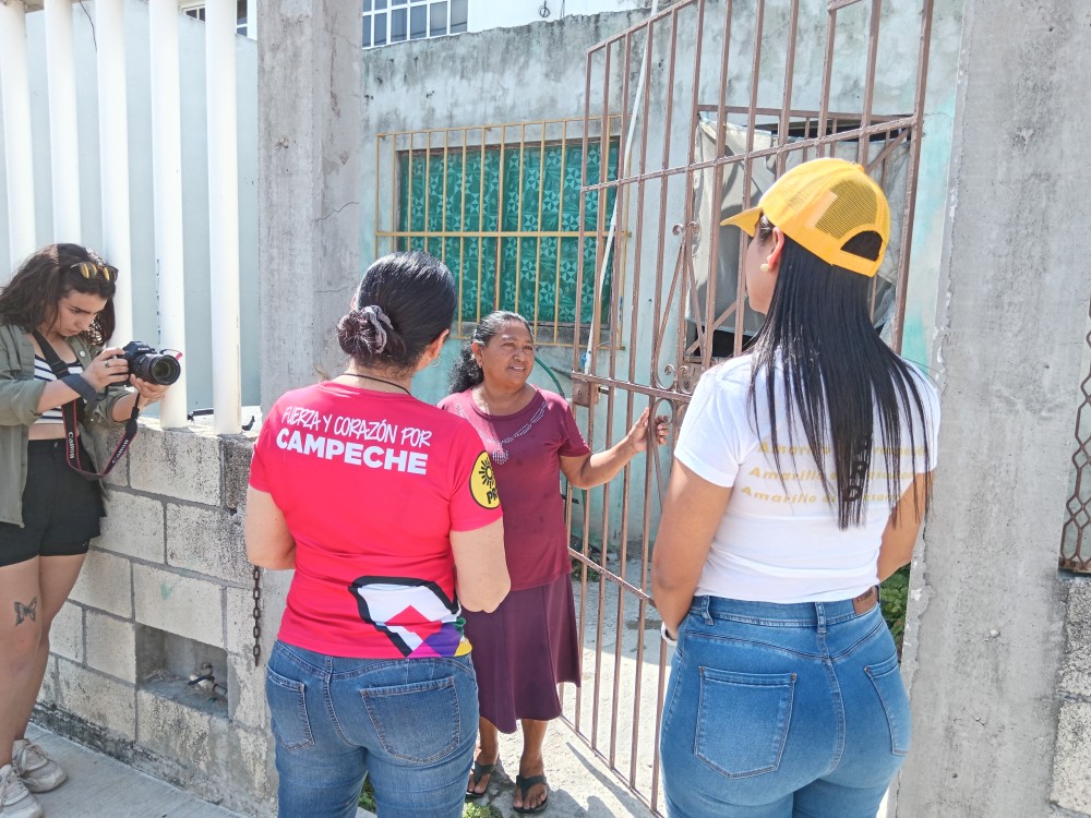 Desorganización en la campaña de la candidata del PRI-PRD