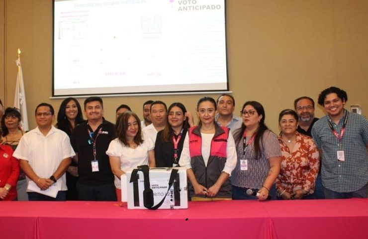 El INE prepara paquetes electorales para el voto anticipado en Yucatán