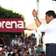 Javier May se comprometió a rescatar del abandono a los pueblos