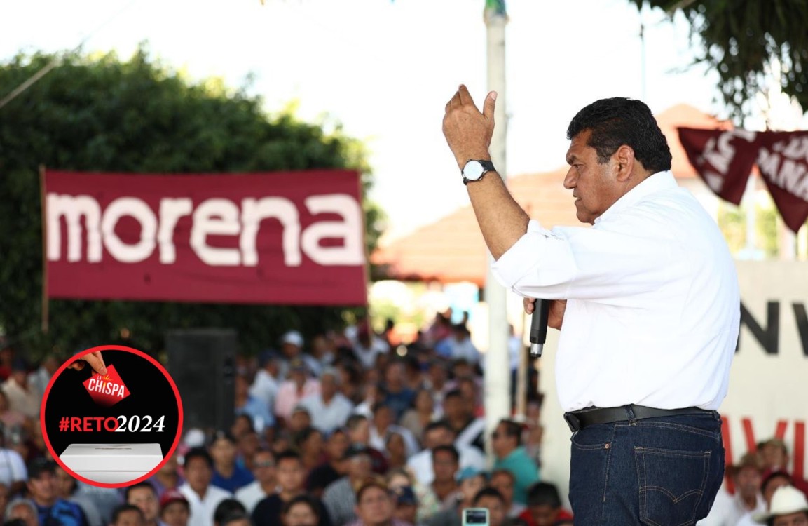 Javier May se comprometió a rescatar del abandono a los pueblos