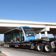 Llegan 5 nuevas unidades del le-Tram a Yucatán, para seguir transformando la movilidad