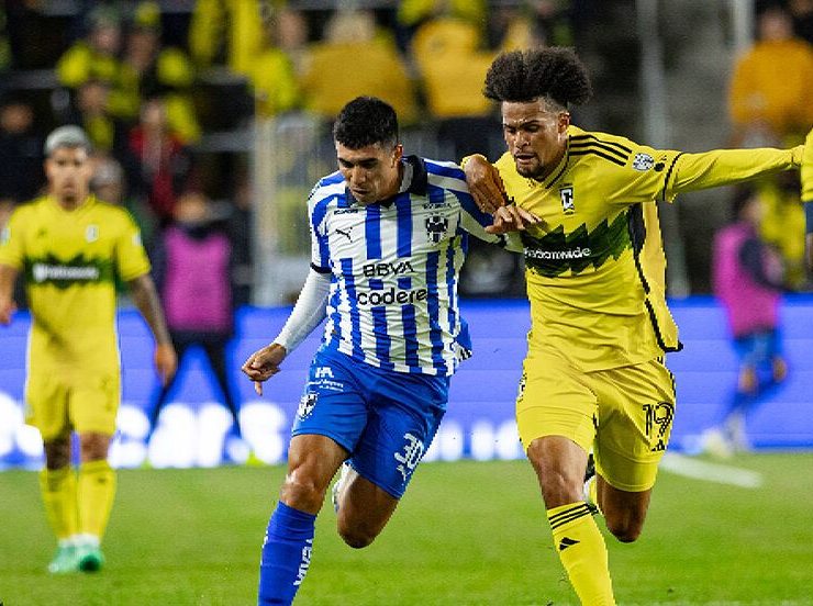 Monterrey pierdió ante Columbus Crew dos goles a uno