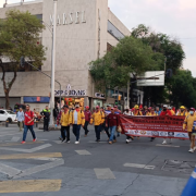 Manifestantes Exigen Cumplimiento de Demandas Laborales en CDMX