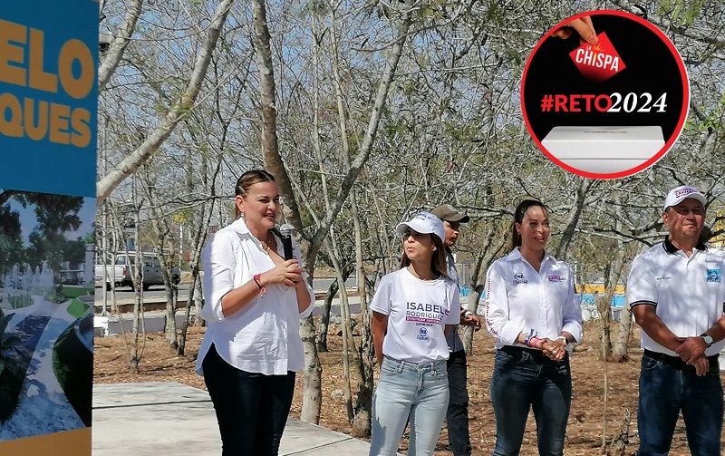Cecilia Patrón presenta el “Nuevo modelo de Parques” para hacer brillar más nuestra Mérida
