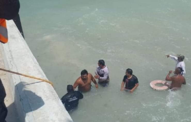 Oficial de policía de Tizimín salva a quinceañera de ahogarse