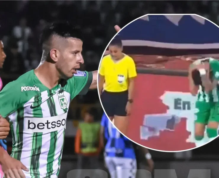 Terrible agresión a futbolista argentino, en pleno partido