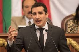 Rommel Pacheco, candidato a al Alcaldía de Mérida por Morena.