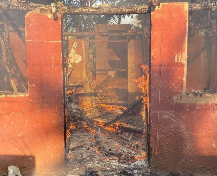 Se quema su casa que dio prestada en Tizimin