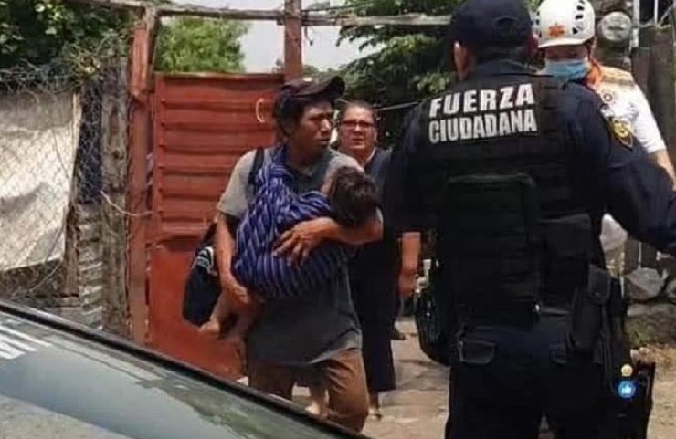 Sujetos sin corazón le da pollo envenenado a una familia humilde
