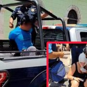 Tabasqueño agrede con un hacha a turista canadiense en el centro Mérida