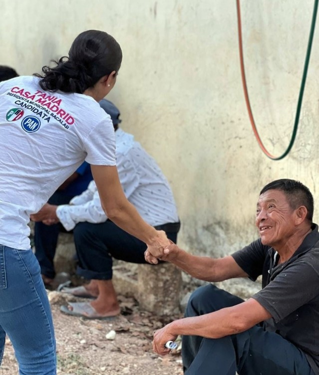 firme inicia su aventura hacia la Presidencia Municipal de Bacalar.