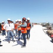 Supervisa el Gobernador Mauricio Vila Dosal avances de la construcción del Viaducto Elevado de Progreso