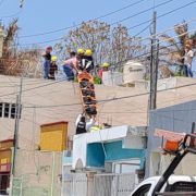 Recibió fuerte descarga