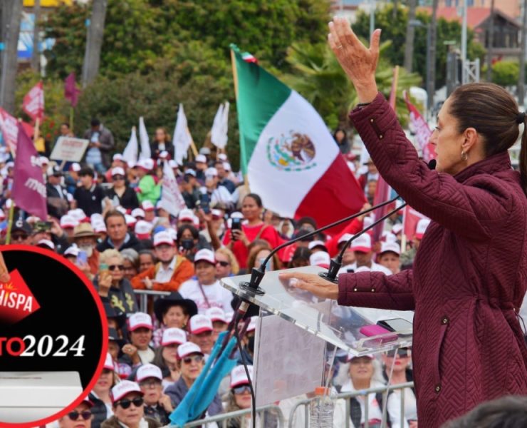 Sheinbaum promete soluciones al abastecimiento de agua en Baja California y reformas democráticas durante visita en Ensenada