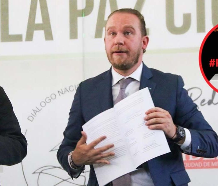 Santiago Taboada firma compromiso por la paz de la CDMX y destaca necesidad de agenda de seguridad