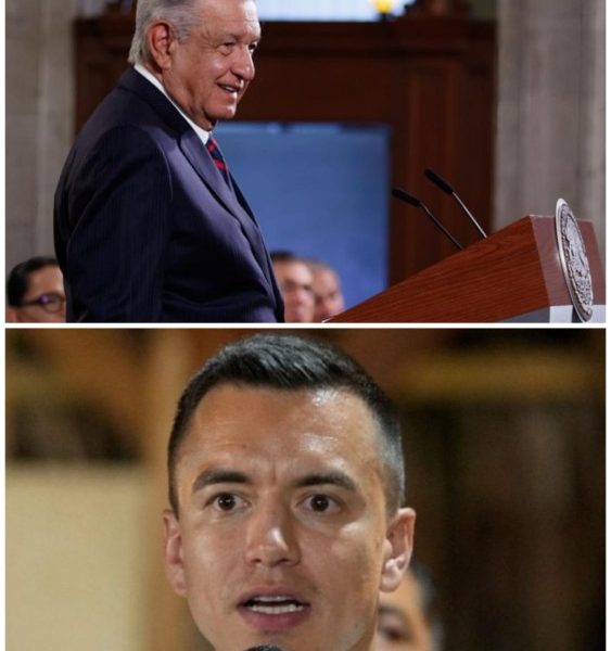 Rechaza AMLO propuesta de Noboa y reafirma que no es un tema de fribolidad