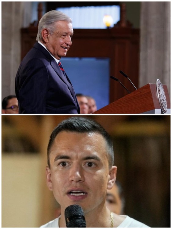 Rechaza AMLO propuesta de Noboa y reafirma que no es un tema de fribolidad