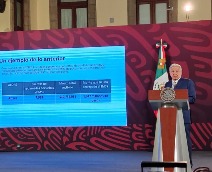 Ausencia de Entrega de Afores, Nueva Disputa entre AMLO y Grupo Salinas