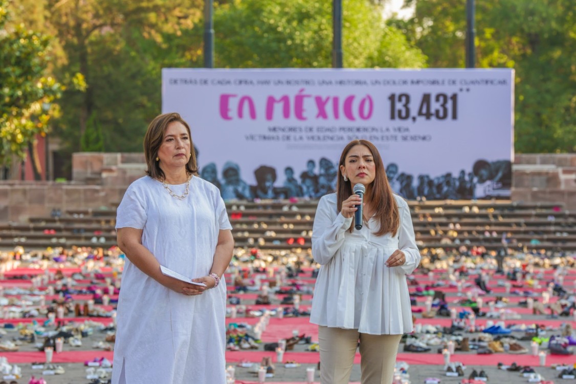 Xóchitl Gálvez Condena Infanticidios y Clama por Justicia en Morelia