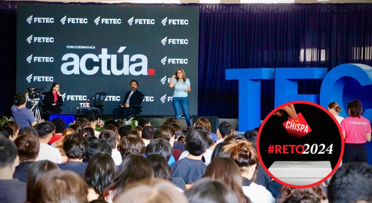 Lucy Meza conquista a estudiantes del TEC de Monterrey