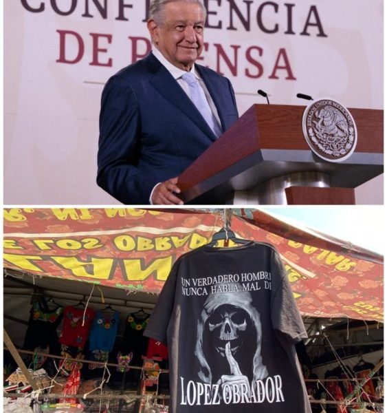 Polemica en México por Playeras de Apoyo a AMLO con Imágenes de la Santa Muerte