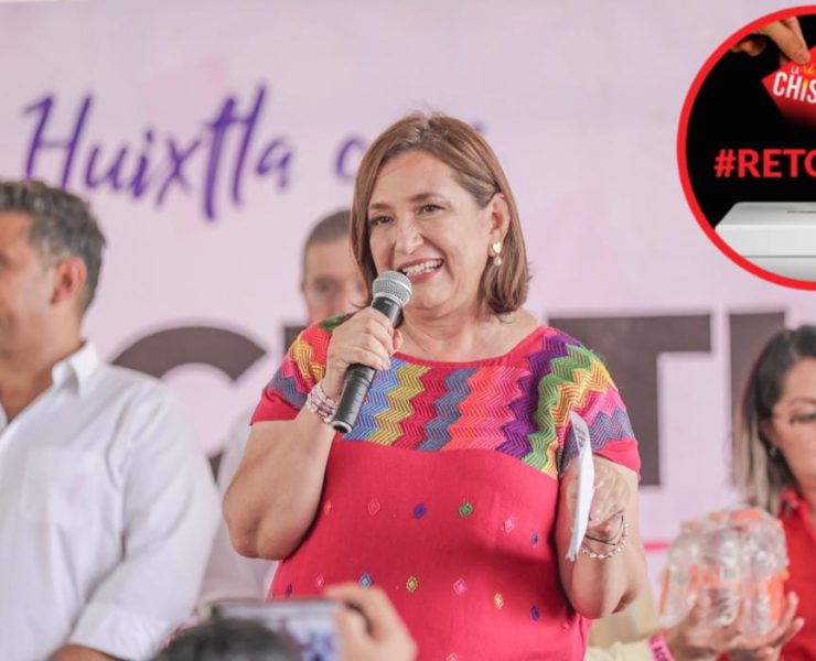 Xóchitl Gálvez atribuye baja asistencia a amenazas del crimen organizado en evento en Chiapas