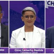 Candidatos para Xochimilco prometen combate a la delincuencia y limpia de canales hídricos El "debate" organizado por el IECM, se llevó a cabo sin confrontaciones y alusiones personales.
