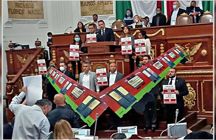 Respalda PAN en Congreso CDMX a víctimas del fatal accidente Línea 12 Metro 