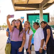 Paraderos más cómodos e iluminados y con conexión a internet para los meridanos, ofrece Cecilia Patrón