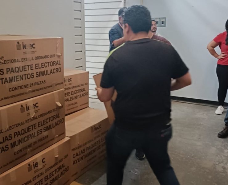 Unos 378 paquetes electorales se contabilizarán en el Consejo Municipal Electoral