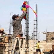No todos los albañiles festejarán el Día de la Santa Cruz