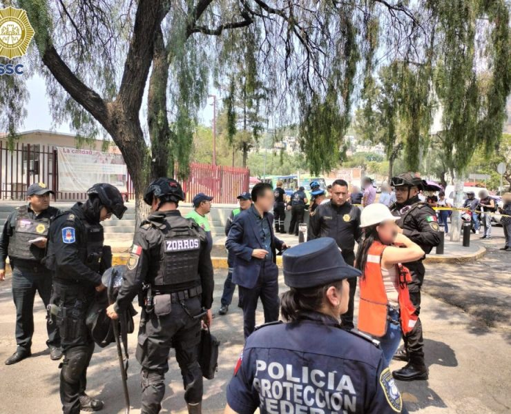 Falsa alarma de artefacto explosivo genera movilización en el IPN Zacatenco
