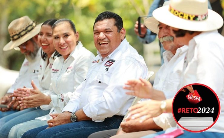 Con Claudia Sheinbaum cerrará campaña Javier May el 23 de mayo