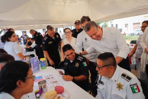 El Ayuntamiento de Mérida encabezado por Alejandro Ruz Castro, pone en marcha el servicio de electrocardiograma sin ningún costo, en el marco de la Feria de la salud.