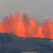 Erupción volcánica en Islandia, la quinta en los últimos meses