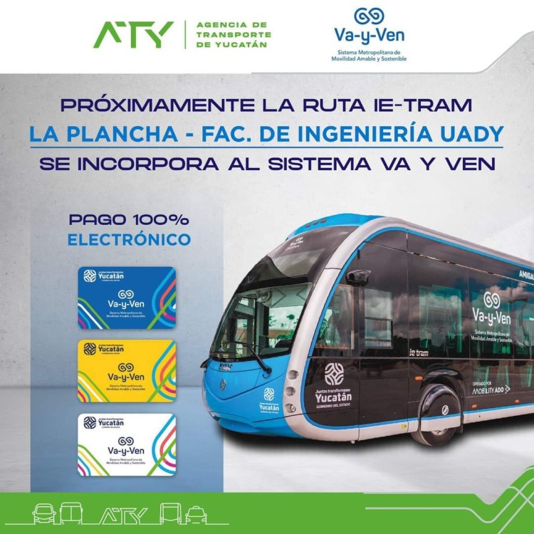 Nueva ruta de Ie-Tram