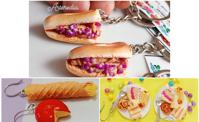 Talentosa artista yucateca realiza miniaturas de comida yucateca