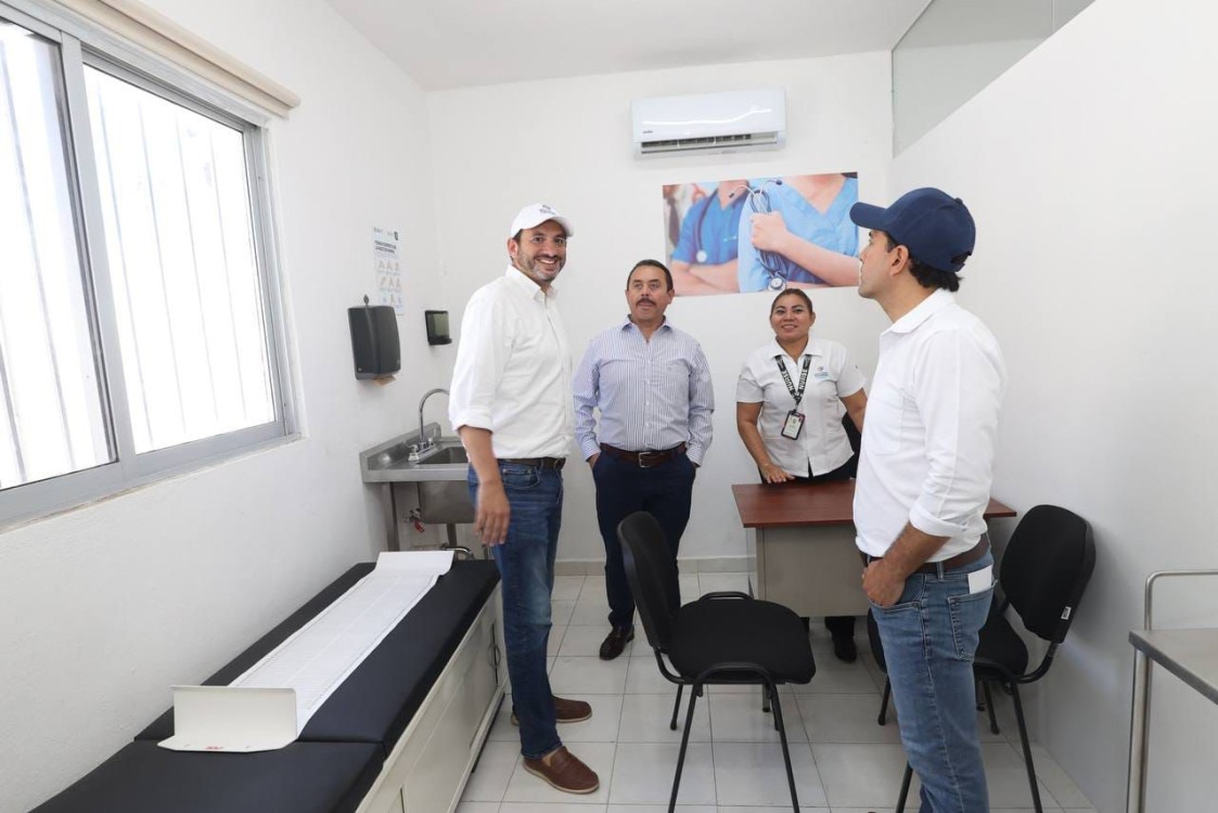 El Gobernador Mauricio Vila Dosal supervisó los trabajos de mejoramiento efectuados y la operación del renovado Centro de Salud 