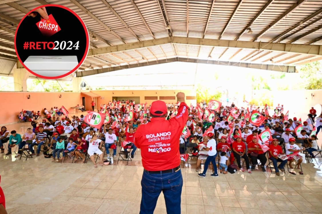 Rolando Zapata Bello, invitó a la ciudadanía a votar en las 6 boletas por las y los candidatos del PRI 